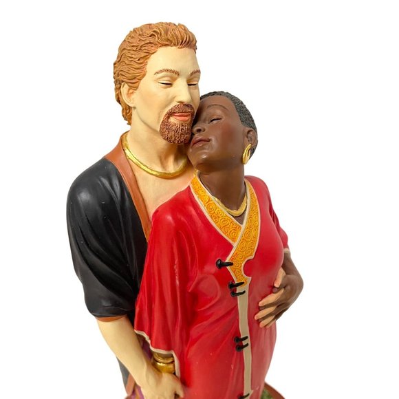 Thomas Blackshears Figurines Ebony Visions The Color of Love Limited Edition 200 - Picture 3 of 16